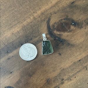 Moldavite Crystal Pendant
